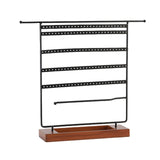 Maxbell 7 Tier Metal Jewelry Organizer Stand Earring Holder for dresser Bedroom