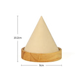 Maxbell Bangle Bracelet Holder Wooden for Home Exhibition Retail Stores Shows Beige