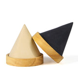 Maxbell Bangle Bracelet Holder Wooden for Home Exhibition Retail Stores Shows Beige