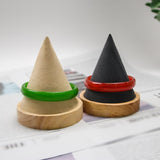 Maxbell Bangle Bracelet Holder Wooden for Home Exhibition Retail Stores Shows Beige