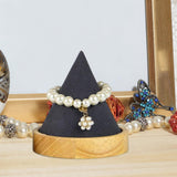 Maxbell Bangle Bracelet Holder Wooden for Home Exhibition Retail Stores Shows Dark Gray