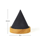 Maxbell Bangle Bracelet Holder Wooden for Home Exhibition Retail Stores Shows Dark Gray