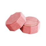 Maxbell Ring Box Holder Case Elegant and Luxurious Display Box for Engagement Gifts Pink