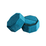Maxbell Ring Box Holder Case Elegant and Luxurious Display Box for Engagement Gifts Light blue