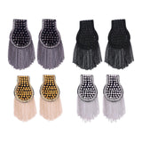 Maxbell Tassel Link Chain Epaulet Uniform Accessories Decorative Retro for Ceremony Aureate