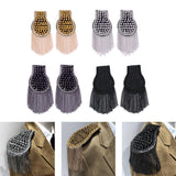 Maxbell Tassel Link Chain Epaulet Uniform Accessories Decorative Retro for Ceremony Aureate