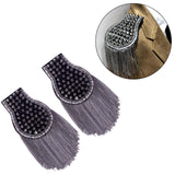 Maxbell Tassel Link Chain Epaulet Uniform Accessories Decorative Retro for Ceremony Gray