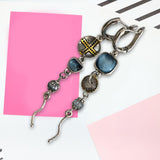 Maxbell 2x Dangle Earrings Durable Fashion for Daily Wear Vacation Anniversary