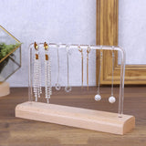 Maxbell Earring Display Holder with Base Hanging Jewelry Ornaments for Store Showing