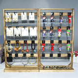 Maxbell Earrings Display Stand with 32 Hooks Multipurpose Ring Organizer for Desktop