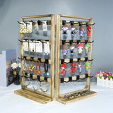 Maxbell Earrings Display Stand with 32 Hooks Multipurpose Ring Organizer for Desktop