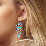 Maxbell Dangle Earrings Fashion Gifts Luxurious Exaggerated for Ceremony Daily Wife