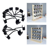 Maxbell 16 Pieces Display Rack Hook Easy Installation Black Accessories Iron Hook