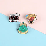 Maxbell Women Men Brooch Pin Decoration Clothing Accessories for Shirt Coat Backpack Style A