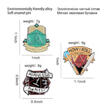 Maxbell Women Men Brooch Pin Decoration Clothing Accessories for Shirt Coat Backpack Style A