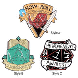 Maxbell Women Men Brooch Pin Decoration Clothing Accessories for Shirt Coat Backpack Style A