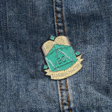 Maxbell Women Men Brooch Pin Decoration Clothing Accessories for Shirt Coat Backpack Style B