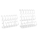Maxbell Wrist Watch Displays Rack Holder Showcases Transparent Organizer Stand 2 Tier