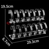 Maxbell Wrist Watch Displays Rack Holder Showcases Transparent Organizer Stand 2 Tier