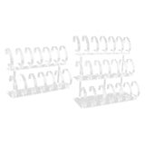 Maxbell Wrist Watch Displays Rack Holder Showcases Transparent Organizer Stand 2 Tier