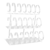Maxbell Wrist Watch Displays Rack Holder Showcases Transparent Organizer Stand 3 Tier