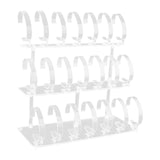 Maxbell Wrist Watch Displays Rack Holder Showcases Transparent Organizer Stand 3 Tier