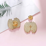 Maxbell Lady Luck Smiles On ME Brooch Pin Bag Badge Shirt Clothes Decor Style B