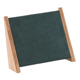 Maxbell Wooden 10 Hooks Necklace Display Stand for Retail Stores Showroom Shelves Green Velvet