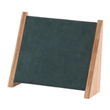 Maxbell Wooden 10 Hooks Necklace Display Stand for Retail Stores Showroom Shelves Green Velvet