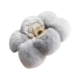 Maxbell Large Hair Jaw Clips for Women Girls Thin Thick Hair Winter Claw Hair Clips Grey