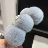Maxbell Large Hair Jaw Clips for Women Girls Thin Thick Hair Winter Claw Hair Clips Grey