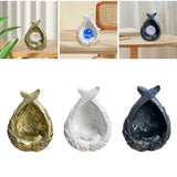 Maxbell Exquisite Sphere Holder Base Eggs Base for Easter Eggs Living Room Bedroom Aureate