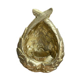 Maxbell Exquisite Sphere Holder Base Eggs Base for Easter Eggs Living Room Bedroom Aureate