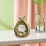 Maxbell Exquisite Sphere Holder Base Eggs Base for Easter Eggs Living Room Bedroom Aureate