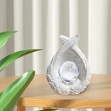 Maxbell Exquisite Sphere Holder Base Eggs Base for Easter Eggs Living Room Bedroom White