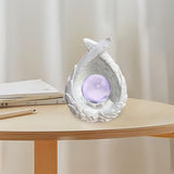 Maxbell Exquisite Sphere Holder Base Eggs Base for Easter Eggs Living Room Bedroom White