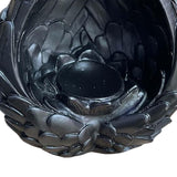 Maxbell Exquisite Sphere Holder Base Eggs Base for Easter Eggs Living Room Bedroom Black