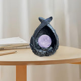 Maxbell Exquisite Sphere Holder Base Eggs Base for Easter Eggs Living Room Bedroom Black