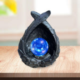 Maxbell Exquisite Sphere Holder Base Eggs Base for Easter Eggs Living Room Bedroom Black