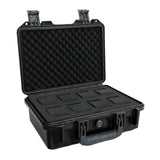 Maxbell Waterproof Watch Case 8 Grids with Handle Support Display for Home Clock