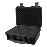 Maxbell Waterproof Watch Case 8 Grids with Handle Support Display for Home Clock