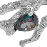 Maxbell Chic Opening Shaped Ring Copper Hip Hop Novelty for Photography Fashion Show Style A
