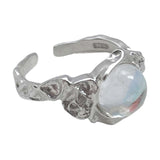 Maxbell Chic Opening Shaped Ring Copper Hip Hop Novelty for Photography Fashion Show Style D