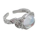 Maxbell Chic Opening Shaped Ring Copper Hip Hop Novelty for Photography Fashion Show Style D