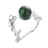 Maxbell Chic Opening Shaped Ring Copper Hip Hop Novelty for Photography Fashion Show Style E