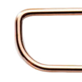Maxbell Trendy Mini Bar Stud Earrings Full Strip Staples Staples Studs for Women Men  Rose Aureate