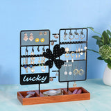 Maxbell Jewelry Organizer Display rack Stud Earring Holder for Necklaces Watches