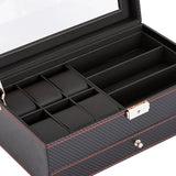 Maxbell Double Layer Watch Organizer Holder for Earrings Shop Display Table Dresser