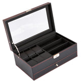 Maxbell Double Layer Watch Organizer Holder for Earrings Shop Display Table Dresser