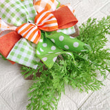 Maxbell Easter Carrot Door Decoration Wreath wedding 60cm Popular Birthday